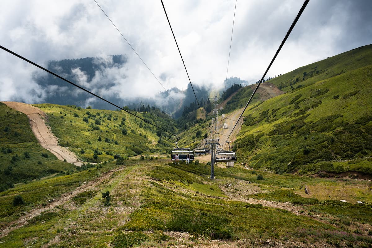 Канатные дороги в Архызе